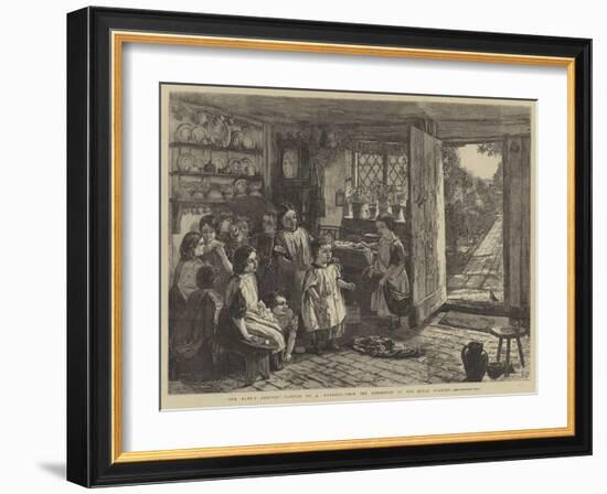 The Dame's Absence-Alfred Rankley-Framed Giclee Print