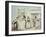 The Dame School (W/C)-George Cruikshank-Framed Giclee Print