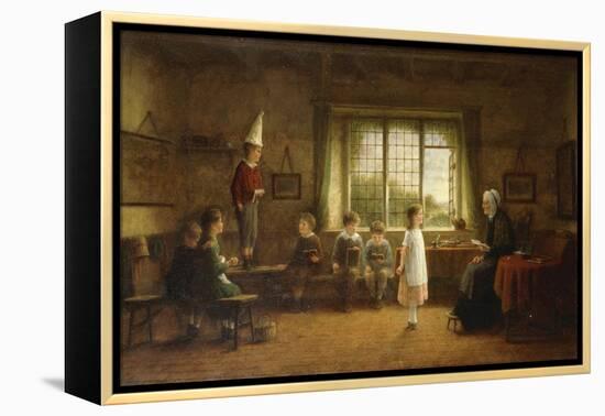 The Dames School-Frederick Daniel Hardy-Framed Premier Image Canvas