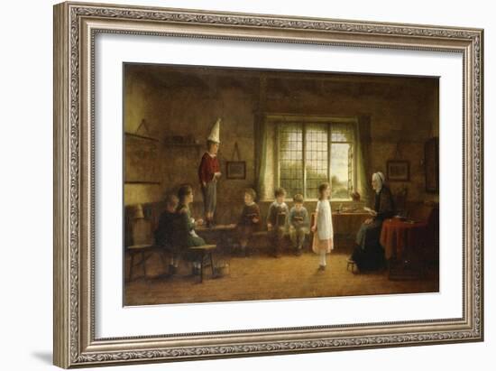 The Dames School-Frederick Daniel Hardy-Framed Giclee Print