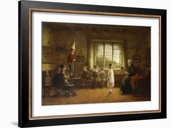 The Dames School-Frederick Daniel Hardy-Framed Giclee Print