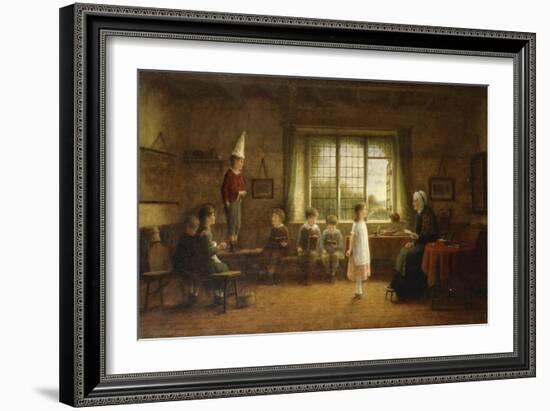 The Dames School-Frederick Daniel Hardy-Framed Giclee Print