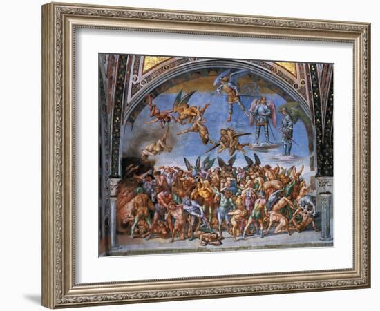 The Damned Souls in Hell-Piero della Francesca-Framed Giclee Print