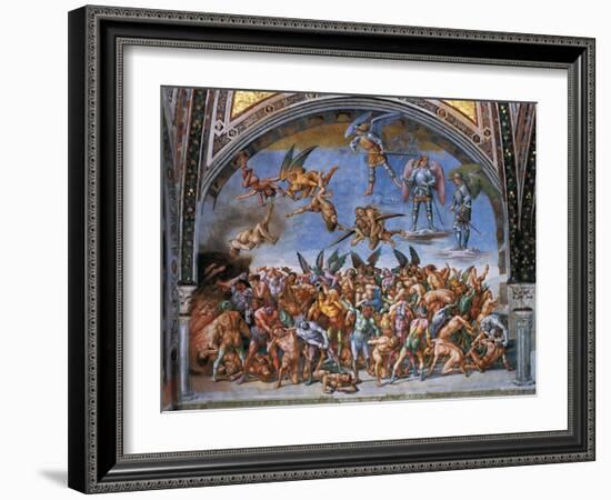 The Damned Souls in Hell-Piero della Francesca-Framed Giclee Print