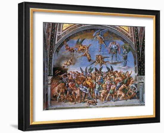 The Damned Souls in Hell-Piero della Francesca-Framed Giclee Print