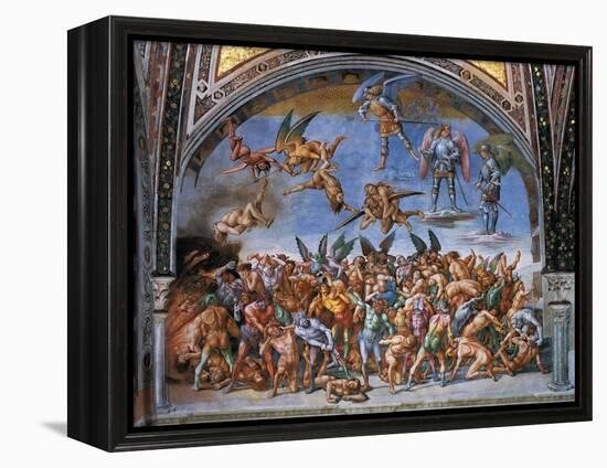 The Damned Souls in Hell-Piero della Francesca-Framed Premier Image Canvas