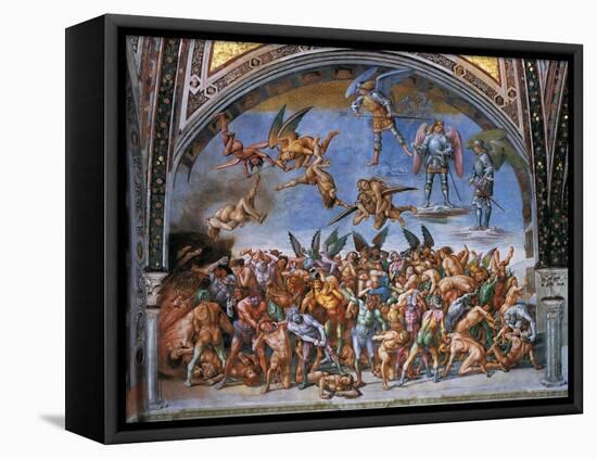 The Damned Souls in Hell-Piero della Francesca-Framed Premier Image Canvas
