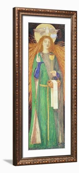 The Damsel of Sanct Grael-Dante Gabriel Rossetti-Framed Giclee Print