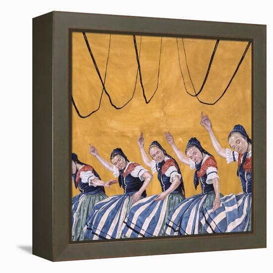 The Dance, 2000-Aris Kalaizis-Framed Premier Image Canvas