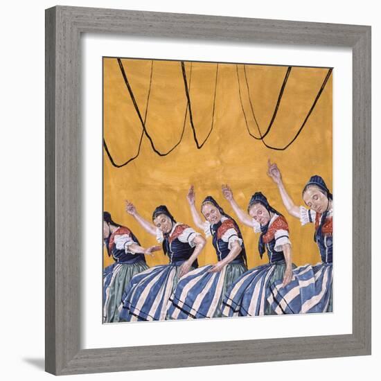 The Dance, 2000-Aris Kalaizis-Framed Giclee Print