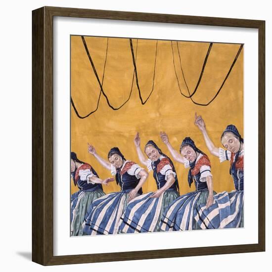 The Dance, 2000-Aris Kalaizis-Framed Giclee Print