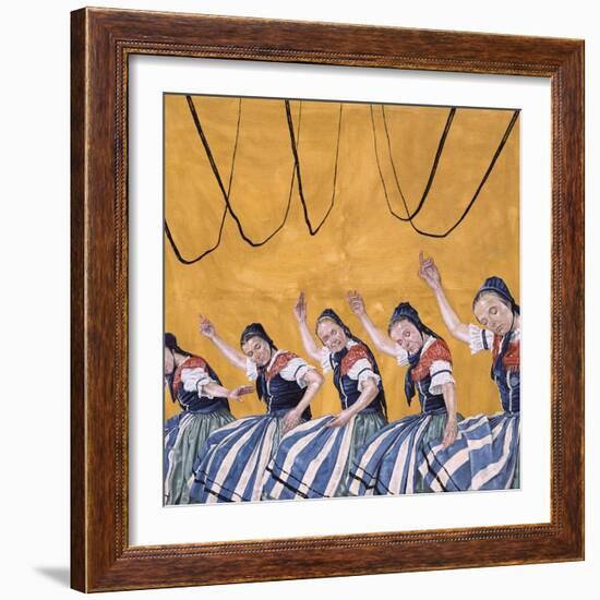 The Dance, 2000-Aris Kalaizis-Framed Giclee Print