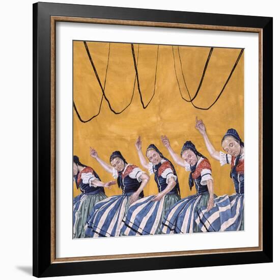 The Dance, 2000-Aris Kalaizis-Framed Giclee Print