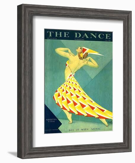 The Dance, Albertina Vitak, 1929, USA--Framed Giclee Print