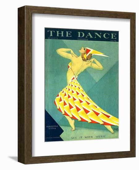 The Dance, Albertina Vitak, 1929, USA--Framed Giclee Print