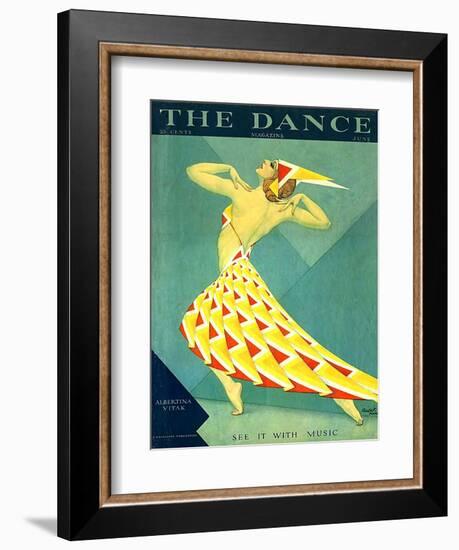 The Dance, Albertina Vitak, 1929, USA-null-Framed Giclee Print