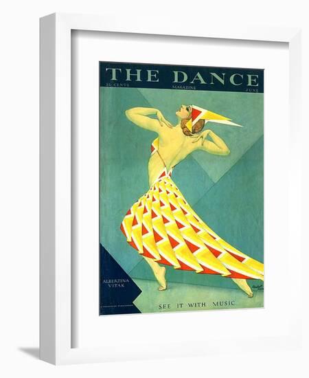 The Dance, Albertina Vitak, 1929, USA--Framed Giclee Print