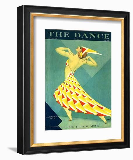 The Dance, Albertina Vitak, 1929, USA-null-Framed Giclee Print