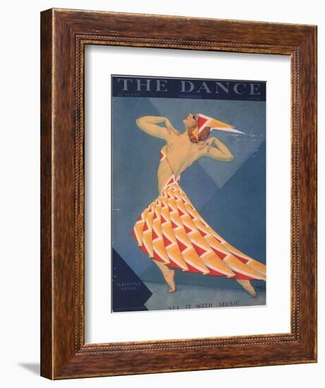 The Dance, Art Deco Magazine, USA, 1920-null-Framed Giclee Print