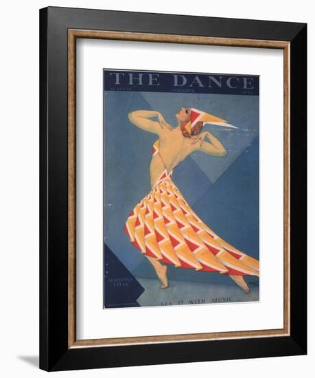 The Dance, Art Deco Magazine, USA, 1920-null-Framed Giclee Print