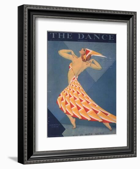 The Dance, Art Deco Magazine, USA, 1920-null-Framed Giclee Print