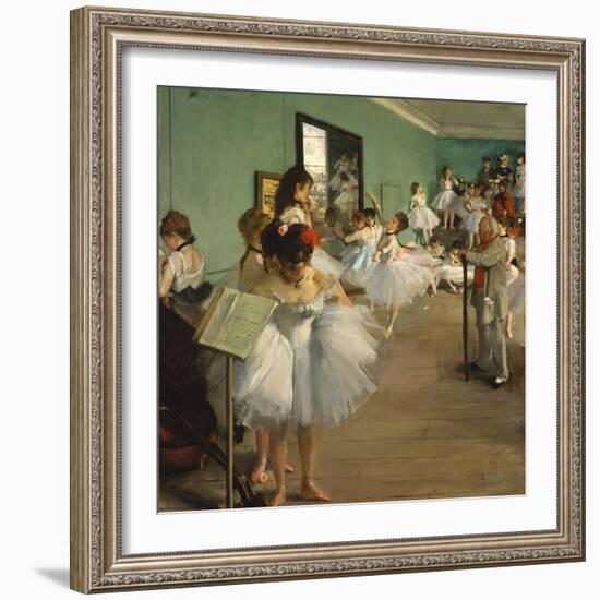 The Dance Class, 1873-74-Edgar Degas-Framed Giclee Print