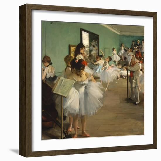 The Dance Class, 1873-74-Edgar Degas-Framed Giclee Print