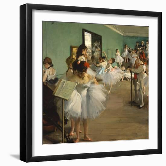 The Dance Class, 1873-74-Edgar Degas-Framed Giclee Print