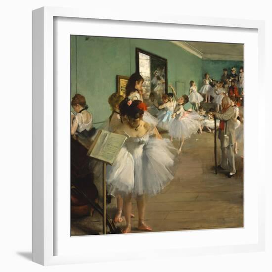 The Dance Class, 1873-74-Edgar Degas-Framed Giclee Print