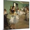 The Dance Class, 1873-74-Edgar Degas-Mounted Giclee Print