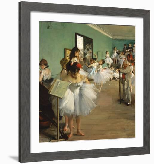 The Dance Class, 1874-Edgar Degas-Framed Premium Giclee Print