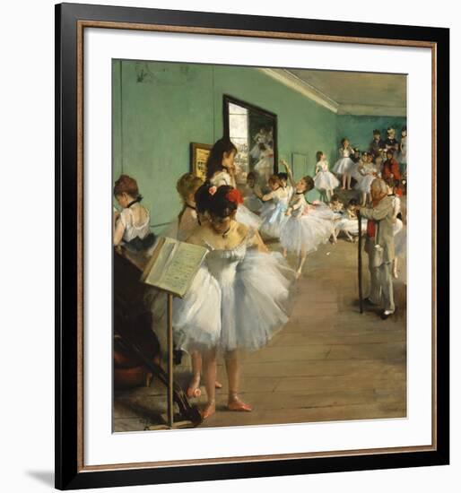 The Dance Class, 1874-Edgar Degas-Framed Premium Giclee Print