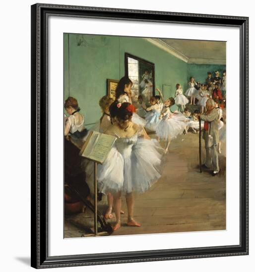 The Dance Class, 1874-Edgar Degas-Framed Premium Giclee Print