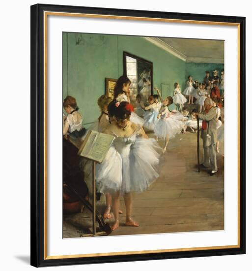 The Dance Class, 1874-Edgar Degas-Framed Premium Giclee Print