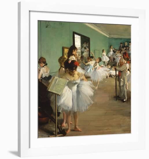 The Dance Class, 1874-Edgar Degas-Framed Premium Giclee Print