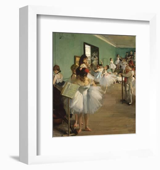 The Dance Class, 1874-Edgar Degas-Framed Art Print