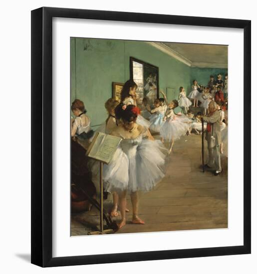 The Dance Class, 1874-Edgar Degas-Framed Art Print