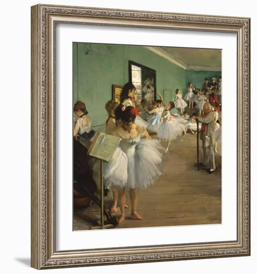 The Dance Class, 1874-Edgar Degas-Framed Art Print