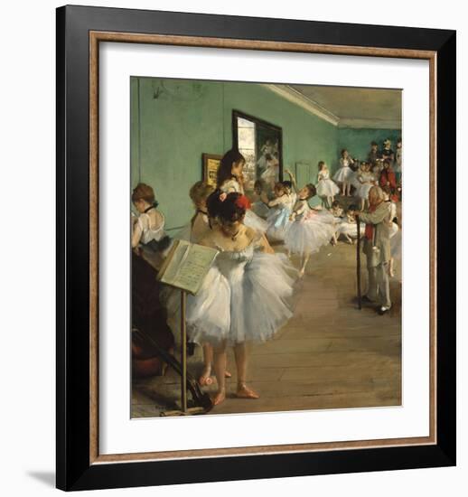 The Dance Class, 1874-Edgar Degas-Framed Art Print