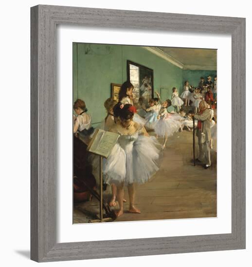 The Dance Class, 1874-Edgar Degas-Framed Art Print