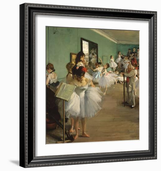 The Dance Class, 1874-Edgar Degas-Framed Art Print