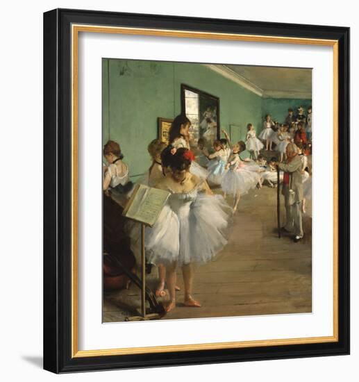 The Dance Class, 1874-Edgar Degas-Framed Art Print