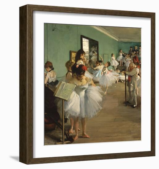 The Dance Class, 1874-Edgar Degas-Framed Art Print