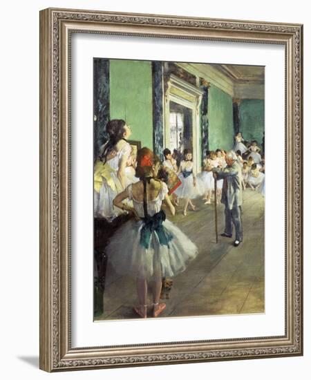 The Dance Class, 1874-Edgar Degas-Framed Giclee Print