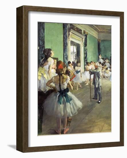 The Dance Class, 1874-Edgar Degas-Framed Giclee Print