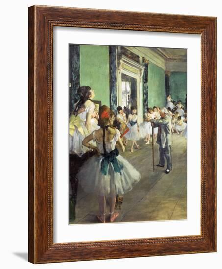 The Dance Class, 1874-Edgar Degas-Framed Giclee Print