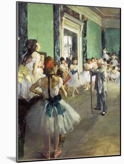 The Dance Class, 1874-Edgar Degas-Mounted Giclee Print