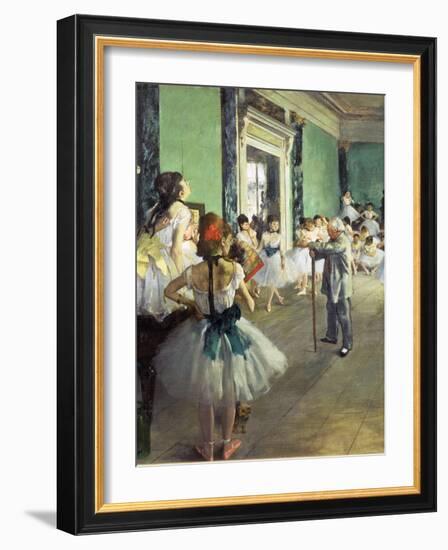 The Dance Class, 1874-Edgar Degas-Framed Giclee Print