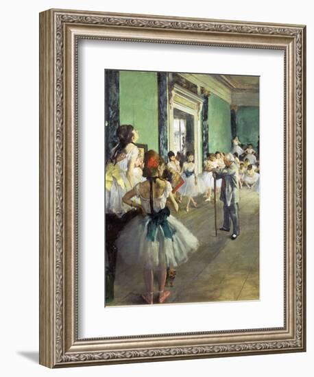 The Dance Class, 1874-Edgar Degas-Framed Giclee Print