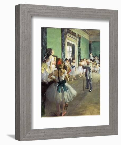 The Dance Class, 1874-Edgar Degas-Framed Giclee Print